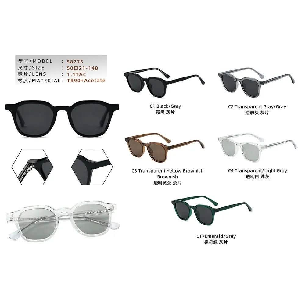 Women's Oversized Hollywood Sunglasses | Chic & Simple Fashion | TCA Polarized TR Frame UV-Proof Shades