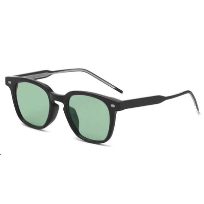 Black Sunglasses Women | New Fashion Polarized Sunglasses | Men's TR Frame Plate Foot UV Protection Glasses