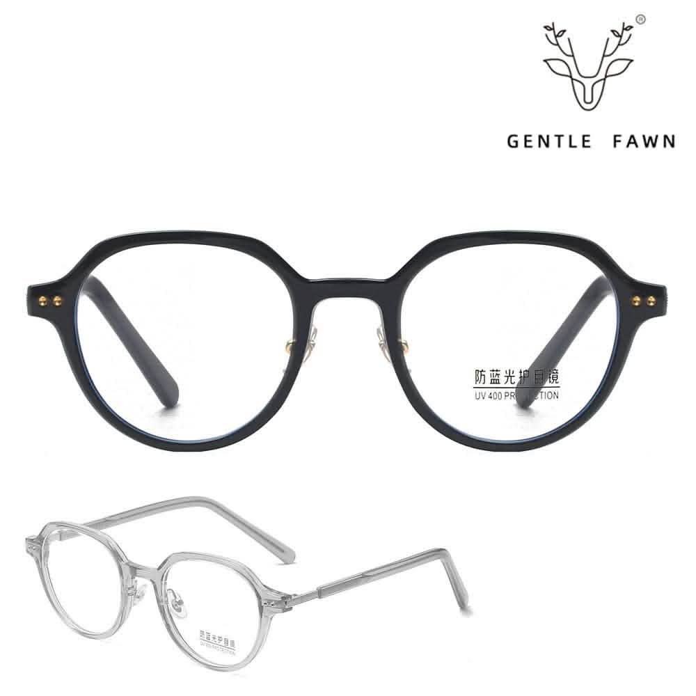 Non Prescription Reading Glasses | Retro Style TR Myopia Frame | Anti-Blue Light & Flat Light Protection