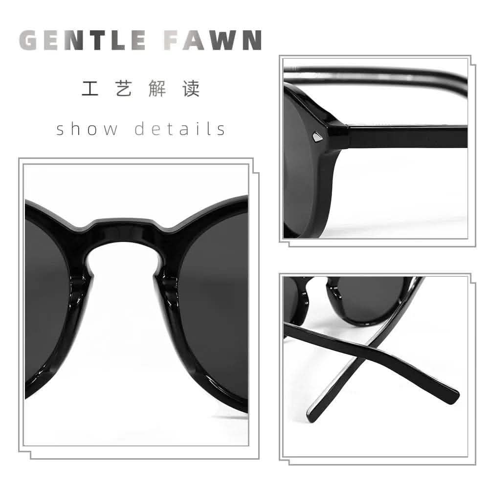 Best Sunglasses for Small Faces | New Polarized Sunglasses | Women's Small Frame Thin Sunglasses | TR Frame Plate Legs Advanced UV Protection Glasses
